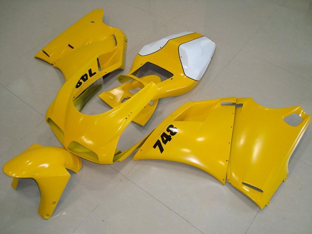 1993-2005 Yellow Ducati 748 916 996 996S Full Motorcycle Fairing Kits 1993-2005 Yellow Ducati 748 916 996 996S Full Motorcycle Fairing Kits