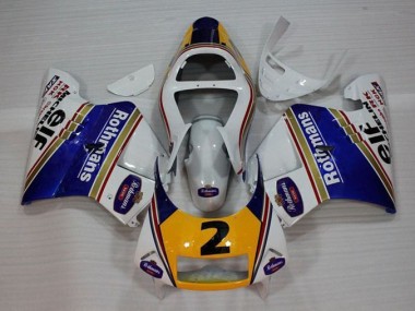 1994-1996 White Blue Yellow NSR250 MC28 P4 Motorcycle Fairings
