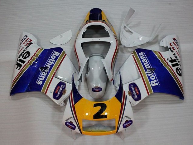 1994-1996 White Blue Yellow NSR250 MC28 P4 Motorcycle Fairings 1994-1996 White Blue Yellow NSR250 MC28 P4 Motorcycle Fairings