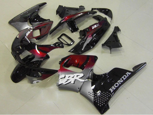 1996-1997 Red Black Silver CBR900RR 893 Motorcycle Fairings 1996-1997 Red Black Silver CBR900RR 893 Motorcycle Fairings