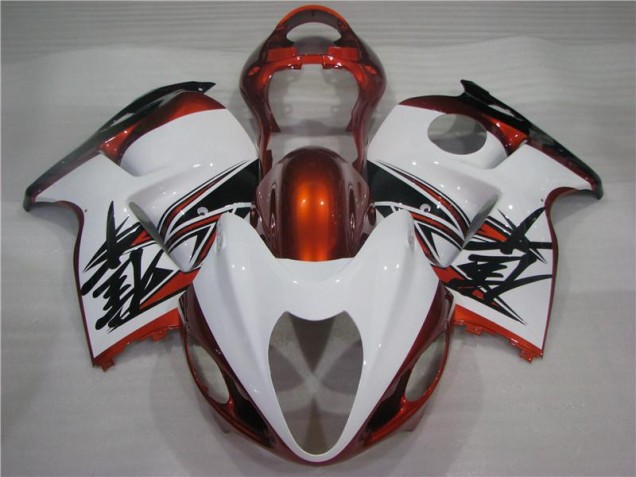 1996-2007 Orange White Black GSXR 1300 Hayabusa Motorcycle Fairings 1996-2007 Orange White Black GSXR 1300 Hayabusa Motorcycle Fairings
