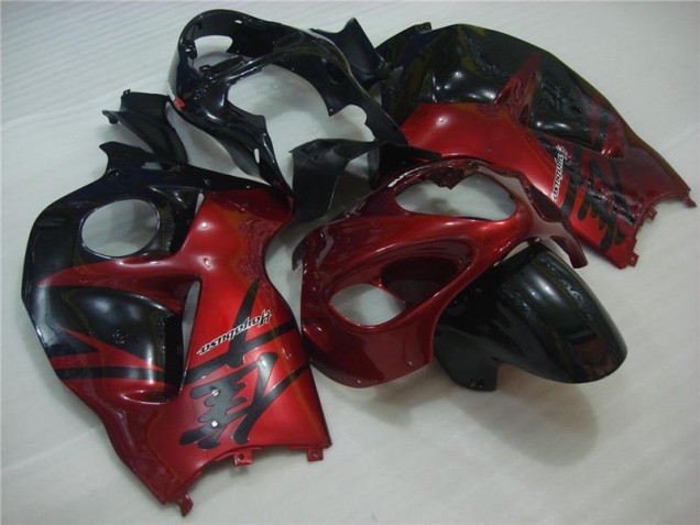 1996-2007 Red Black GSXR 1300 Hayabusa Motorcycle Fairing