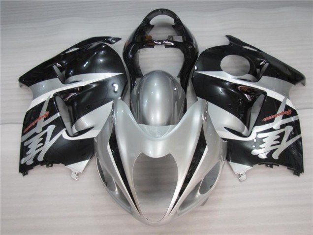1996-2007 Silver Black GSXR 1300 Hayabusa Motorcycle Fairings 1996-2007 Silver Black GSXR 1300 Hayabusa Motorcycle Fairings