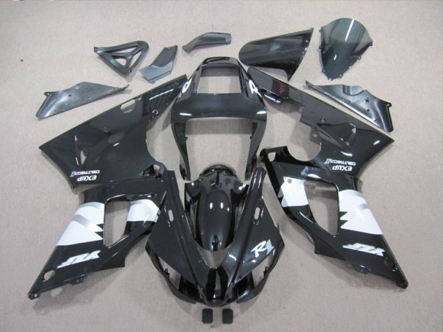 1998-1999 Black White Decal YZF R1 Motorcycle Fairings 1998-1999 Black White Decal YZF R1 Motorcycle Fairings