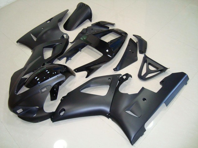 1998-1999 Matte Black YZF R1 Motorcycle Fairings 1998-1999 Matte Black YZF R1 Motorcycle Fairings