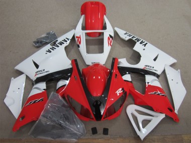 1998-1999 Red White Black Decal YZF R1 Motorcycle Fairings