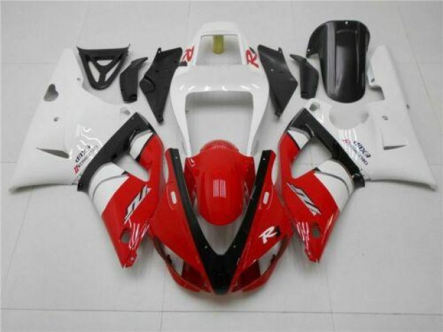 1998-1999 Red White YZF R1 Motorcycle Fairing 1998-1999 Red White YZF R1 Motorcycle Fairing