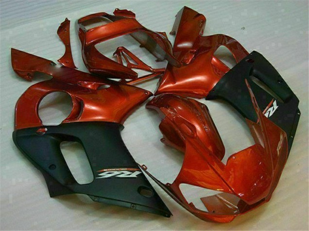1998-2002 Black Brown YZF R6 Motorcycle Fairings 1998-2002 Black Brown YZF R6 Motorcycle Fairings