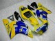 1998-2002 Yellow Blue YZF R6 Motorcycle Fairings