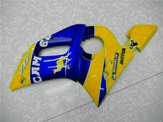 1998-2002 Yellow Blue YZF R6 Motorcycle Fairings