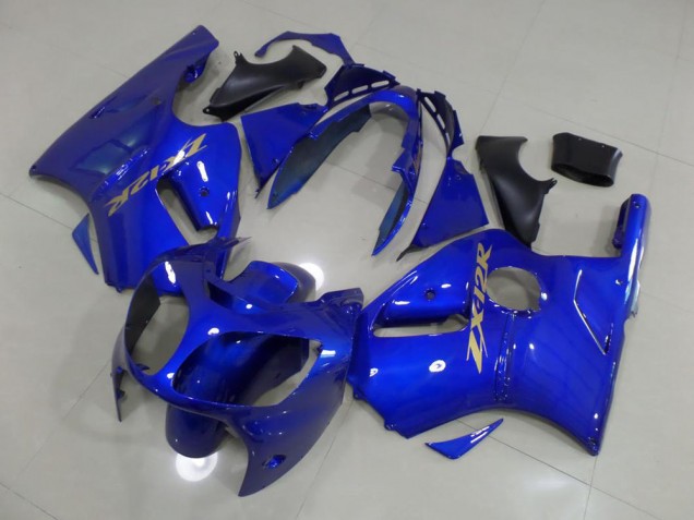 2000-2001 Blue with Gold Sticker ZX12R Motorcycle Fairings 2000-2001 Blue with Gold Sticker ZX12R Motorcycle Fairings