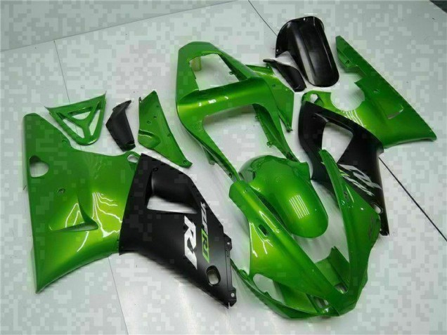 2000-2001 Green YZF R1 Motorcycle Fairings 2000-2001 Green YZF R1 Motorcycle Fairings