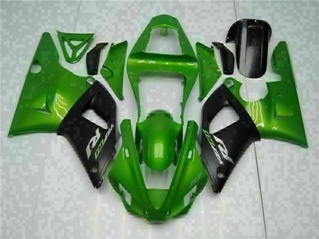 2000-2001 Green YZF R1 Motorcycle Fairings 2000-2001 Green YZF R1 Motorcycle Fairings