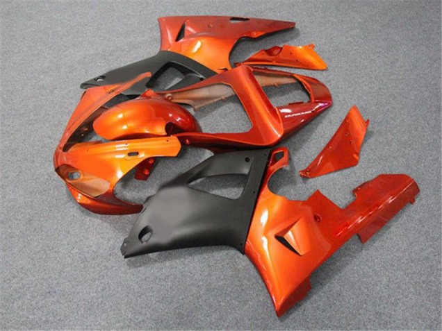 2000-2001 Orange Black YZF R1 Motorcycle Fairings