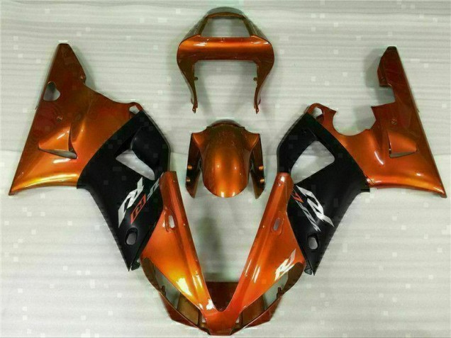 2000-2001 Orange YZF R1 Motorcycle Fairings 2000-2001 Orange YZF R1 Motorcycle Fairings