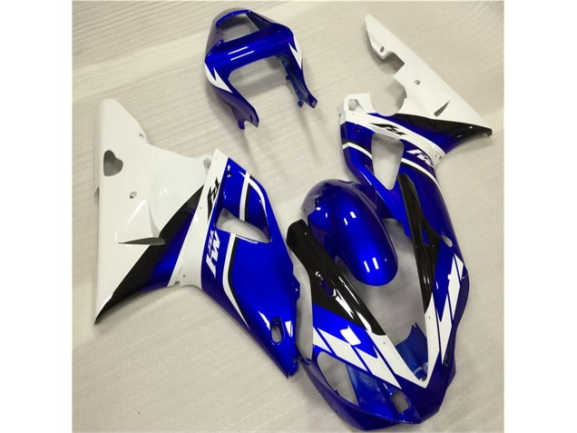 2000-2001 White Blue YZF R1 Motorcycle Fairings