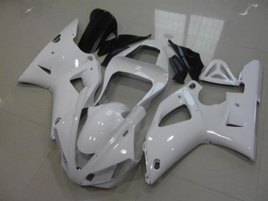 2000-2001 White No Decals YZF R1 Motorcycle Fairings
