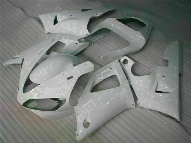 2000-2001 White YZF R1 Full Motorcycle Fairing Kits 2000-2001 White YZF R1 Full Motorcycle Fairing Kits