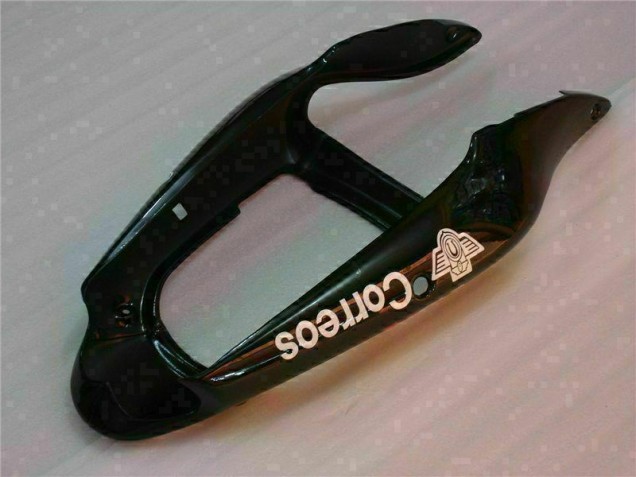 2000-2002 Black West Ninja ZX6R Motorcycle Fairings 2000-2002 Black West Ninja ZX6R Motorcycle Fairings