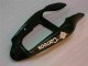 2000-2002 Black West Ninja ZX6R Motorcycle Fairings 2000-2002 Black West Ninja ZX6R Motorcycle Fairings