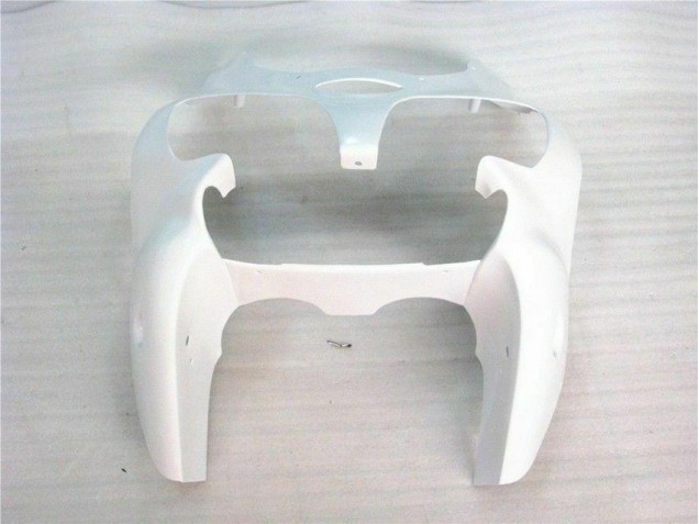 2000-2002 Glossy White ZX6R Motorcycle Fairings 2000-2002 Glossy White ZX6R Motorcycle Fairings