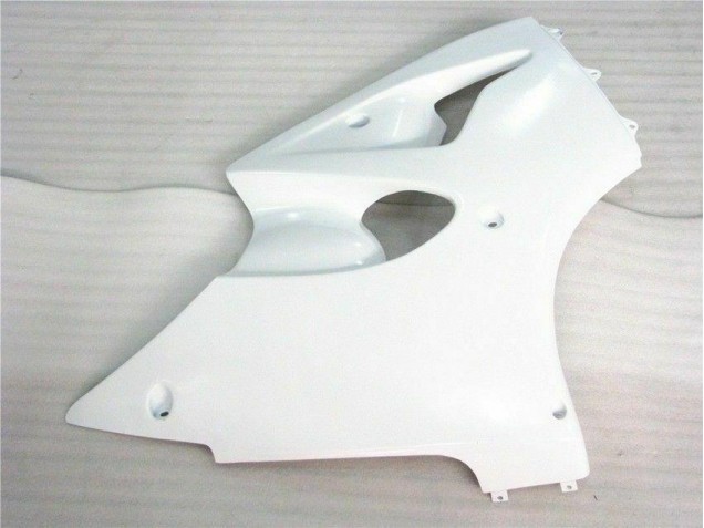 2000-2002 Glossy White ZX6R Motorcycle Fairings 2000-2002 Glossy White ZX6R Motorcycle Fairings