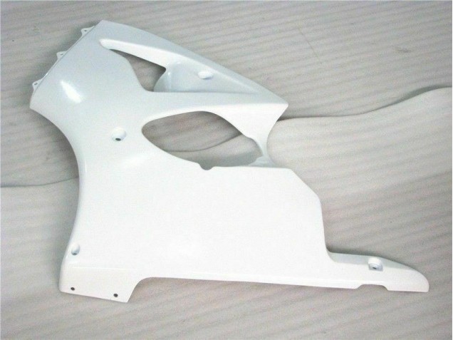 2000-2002 Glossy White ZX6R Motorcycle Fairings 2000-2002 Glossy White ZX6R Motorcycle Fairings