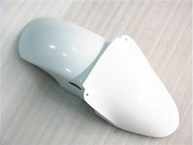 2000-2002 Glossy White ZX6R Motorcycle Fairings 2000-2002 Glossy White ZX6R Motorcycle Fairings