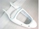 2000-2002 Glossy White ZX6R Motorcycle Fairings 2000-2002 Glossy White ZX6R Motorcycle Fairings