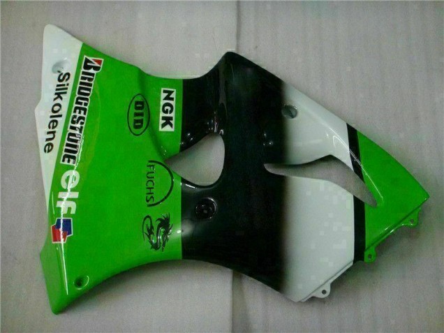 2000-2002 Green Black ZX6R Motorcycle Fairing & Bodywork 2000-2002 Green Black ZX6R Motorcycle Fairing & Bodywork