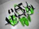 2000-2002 Green White Black ZX6R Motorcycle Fairings 2000-2002 Green White Black ZX6R Motorcycle Fairings