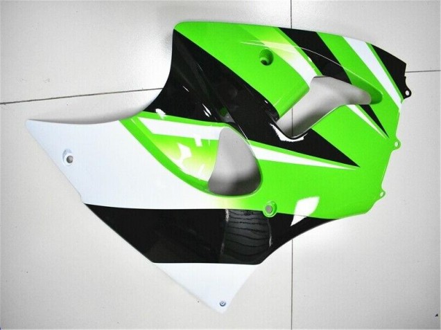 2000-2002 Green White Black ZX6R Motorcycle Fairings 2000-2002 Green White Black ZX6R Motorcycle Fairings