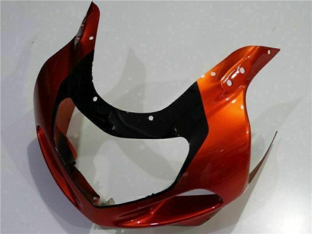 2000-2002 Orange Black GSXR 1000 Motorcycle Fairings 2000-2002 Orange Black GSXR 1000 Motorcycle Fairings