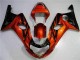 2000-2002 Orange Black GSXR 1000 Motorcycle Fairings 2000-2002 Orange Black GSXR 1000 Motorcycle Fairings