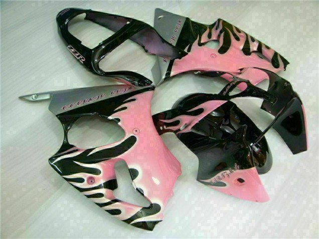 2000-2002 Pink ZX6R Motorcycle Fairings 2000-2002 Pink ZX6R Motorcycle Fairings
