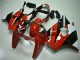 2000-2002 Red Black White ZX6R Motorcycle Fairings