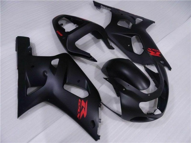 2001-2003 Black GSXR 600/750 Motorcycle Fairing Kits 2001-2003 Black GSXR 600/750 Motorcycle Fairing Kits