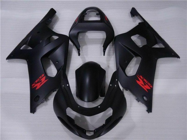 2001-2003 Black GSXR 600/750 Motorcycle Fairing Kits 2001-2003 Black GSXR 600/750 Motorcycle Fairing Kits