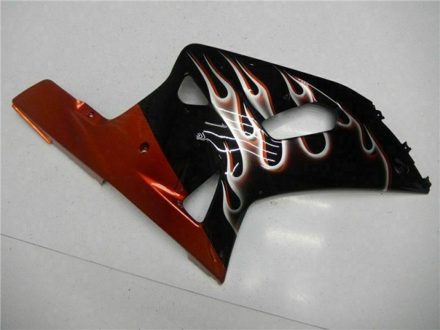 2001-2003 Black GSXR 600/750 Motorcycle Fairing Kits & Plastic 2001-2003 Black GSXR 600/750 Motorcycle Fairing Kits & Plastic