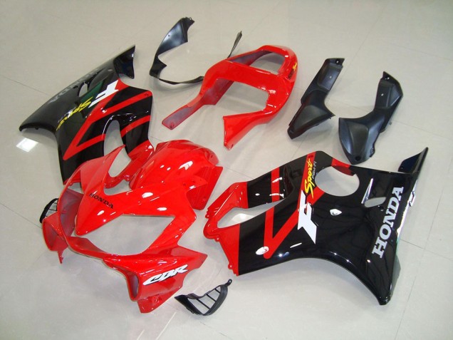2001-2003 Black Red CBR600 F4i Motorcycle Fairings 2001-2003 Black Red CBR600 F4i Motorcycle Fairings