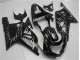 2001-2003 Black White Flame GSXR 600/750 Motorcycle Fairings 2001-2003 Black White Flame GSXR 600/750 Motorcycle Fairings