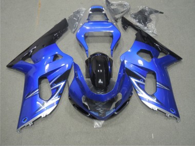 2001-2003 Blue GSXR 600 Motorcycle Fairings