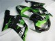 2001-2003 Green Black GSXR 600/750 Motorcycle Fairings 2001-2003 Green Black GSXR 600/750 Motorcycle Fairings