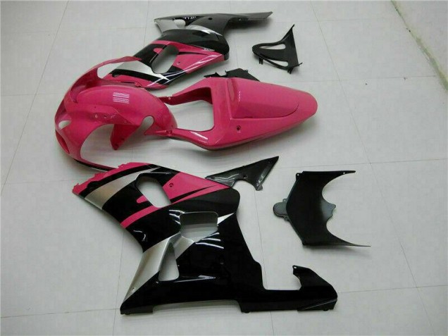 2001-2003 Pink Black GSXR 600/750 Motorcycle Fairings 2001-2003 Pink Black GSXR 600/750 Motorcycle Fairings