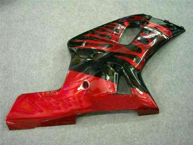 2001-2003 Red Black GSXR 600/750 Motorcycle Fairings 2001-2003 Red Black GSXR 600/750 Motorcycle Fairings