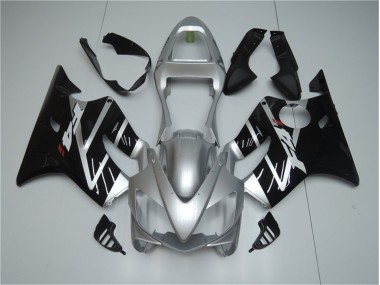 2001-2003 Silver Black CBR600 F4i Motorcycle Fairings