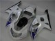 2001-2003 White Silver GSXR 600/750 Motorcycle Fairings 2001-2003 White Silver GSXR 600/750 Motorcycle Fairings