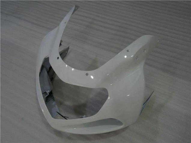 2001-2003 White Silver GSXR 600/750 Motorcycle Fairings 2001-2003 White Silver GSXR 600/750 Motorcycle Fairings