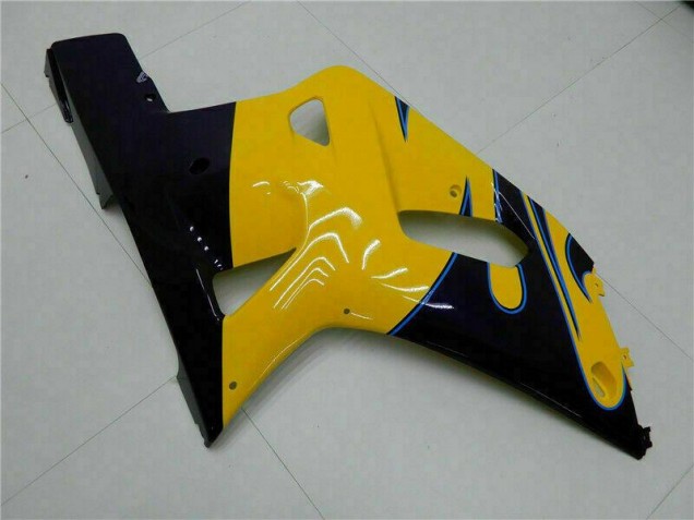 2001-2003 Yellow GSXR 600/750 Motorcycle Bodywork
