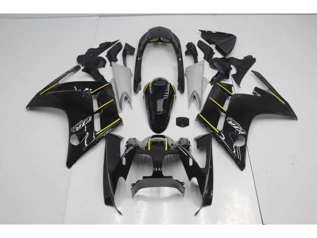 2001-2005 Black Yellow FJR1300 Motorcycle Fairings 2001-2005 Black Yellow FJR1300 Motorcycle Fairings